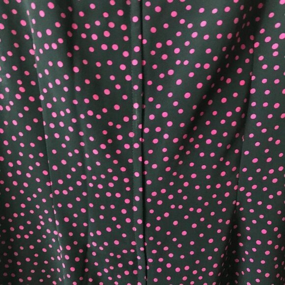 Studio I Sleeveless Polka Dots Sheath Dress - Picture 5 of 9
